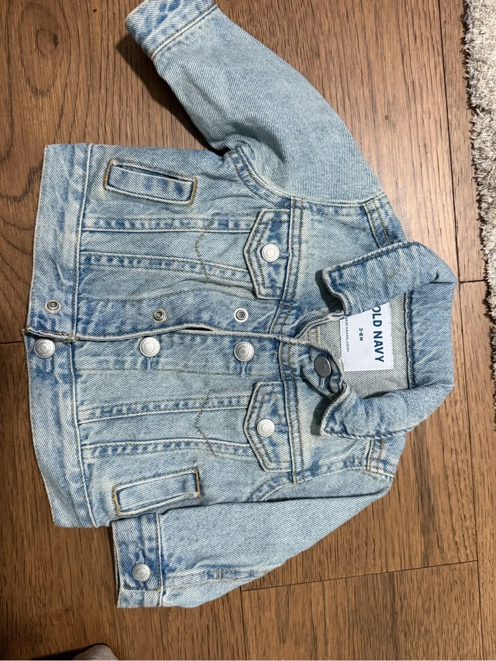Old Navy Baby Girl Jean Jacket Size 3-6 Month